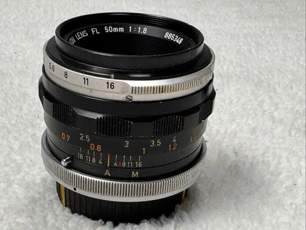Canon FL 50mm f/1.8 Manual Focus Standard Lens